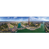 EUROGRAPHICS Panoramatické puzzle Paríž, Francúzsko 1000 dielikov