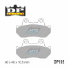 Brzdové doštičky DP105 DP Brakes - zmes Premium OEM Sinter