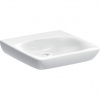 Geberit Selnova Comfort - Umývadlo bezbariérové 60x55 cm, bez prepadu, bez otvoru na batériu, biela 502.771.00.7
