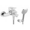 Novaservis Vanová baterie Metalia 58 Eco se sprchovým setem 150 mm chrom 58020,0
