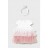 Šaty pre bábätká Mayoral Newborn 1601.2D.Newborn.PPY2 ružová 80