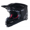 ALPINESTARS S-M10 SUPERTECH SOLID BLACK/GLOSSY CARBON