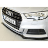 Rieger Tuning lipa pod originálny predný nárazník Audi A3 (8V) a Audi S3 (8V) 3/5-dvere., Facelift 09.2016-, hatch./sportback, Povrchová úprava plast ABS, čierny lesklý lak
