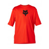 Detský cyklistický dres Fox Yth Ranger SS Jersey Fluo Red