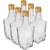 Fľaša na alkohol hranatá 250ml