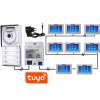 Set WIFI P2P TUYA videozvonku | ZONEWAY ZW-777 + ZW-702-8