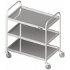 Vozík servírovací trojpolicový 1200x600x950 mm | STALGAST, 982036120 inox