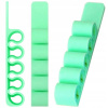 Silikónový organizér na káble, vodiče a perá, zelený