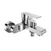 Mereo Vaňová nástenná batéria, Dita 150 mm, bez príslušenstva, chróm CBE90104D