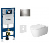 Geberit SET Duofix 111.300.00.5 +WCzávesné Duravit MEbyStarck Riml.+sedSC+Sigma30ChrL/ChrM 111.300.00.5 NM6