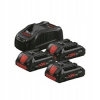 ŠTARTOVACÍ SET PROCORE 18V 3*4.0AH NABÍJAČKA GAL 1880 0615990N2G BOSCH