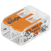 WAGO svorka 221-412 2x0,14-4 mm2, balenie 25 ks