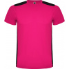 Roly Pánske a detské športové tričko DETROIT Farba: FUCHSIA/BLACK, Veľkosť: XL