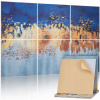 Panel Akustyczne 6Szt 180x120x1CM Samoprylepne Mata Dźwiękoszczelna