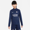 Nike Paris Saint Germain Pre Match Drill Top Juniors Blue 13 rokov