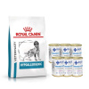 ROYAL CANIN Hypoallergenic DR21 14kg + ENZO VET hypoalergenní 6x400g (krocan, králík)