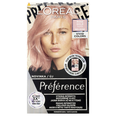 L'Oréal Paris Préférence Vivid Colors permanentná farba vlasov 9.213 Melrose 150 ml