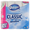 Ooops! Toaletný papier Classic Sensitive 3 Ply 32 roliek Ooops!