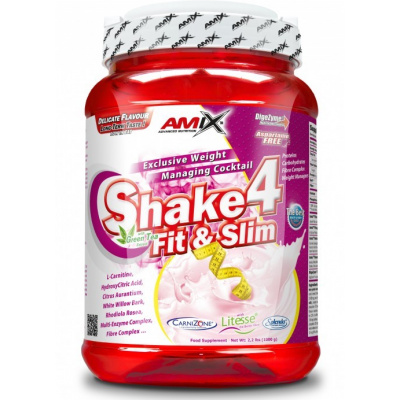Amix Nutrition Shake 4 Fit&Slim Balení: 500g, Příchuť: Vanilka