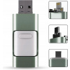 Suhsai Flash disk 4 v 1 USB disky Pendrive Pendrive - 256 GB Flash Drive 3.0