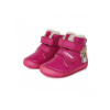 D.D.Step Barefoot zimní boty W070-353 Dark pink EUR 20