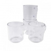 Bo-Camp Mug 330 ml 4 pieces Bílá hrnky