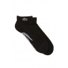 Ponožky Lacoste Cotton Athletic - black/grey chine - Čierny (35-38)