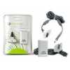 XBOX 360 Externí nabíječka baterií + Baterie a nabíjecí kabel bílá