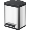 Nášľapný zberač odpadkov Eco ,duo Plus M, objem 2 x 9 l Hailo