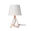 Lucide 47500/81/17 Stolné svietidlo GITTA E14, 40W, IP20, biela