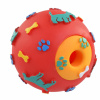 Flamingo Treat Ball 11cm - loptička na pamlsky, loptička pre psa - červená