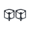 CRANKBROTHERS pedále - STAMP 7 LARGE - čierna/biela