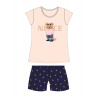 Dievčenské pyžamo Cornette Kids Girl 787/107 Nice 86-128 - Broskyňová / 86-92