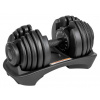 REBEL ACTIVE RBA-2303 Nastaviteľná liatinová činka 24 kg
