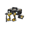 DEWALT Batériový set náradia 18 V (DCF850 + DCD999 + 2 x 5,0 Ah Power Stack batéria + nabíjačka + TSTAK)