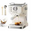 Pákový kávovar na espresso Bedee KÁVOVAR NA ESPRESSO NA KÁVU 1050 W béžový/hnedý