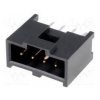 Socket rectangular male C-Grid III 2.54mm PIN 4 THT straight