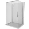 Mexen Rox-3S, 3-stenný sprchový kút 135 x 70 cm, 8mm číre sklo, chrómový profil, 8C2-135-070-01-00-3S