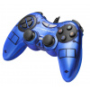 Vibračný gamepad k PC s USB FIGHTER, modrý 72632