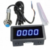 Digitálny tachometer, otáčkomer s displejom a senzorom
