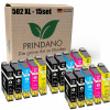 Tusz Prindano 502 XL XP-5100 XP-5105 XP-5115 XP5150 XP-5155 pre Epson čierny (black), červený (magenta), modrý (cyan), sada, žltý (yellow)