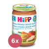 6x HiPP BIO Zelenina a cestoviny s kuracím mäsom od 12. mesiaca, 220 g 220 g, od 1 roka