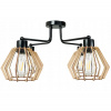 Závesná lampa DRON 4xE27 WOOD DIAMOND