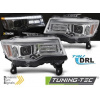 Tuning-tec CHRYSLER JEEP GRAND CHEROKEE 14-21 CHROME TUBE LIGHT SEQ HID