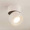 Arcchio LED stropné bodové svietidlo Rotari, biele, 1 svetlo, 790 lm - 9928034