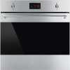 Vstavaná kombinovaná mikrovlnná rúra Smeg Galileo Omnichef Classica SO6303APX nerez