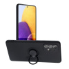 Kryt Forcell SILICONE RING Case Samsung Galaxy A72 LTE ( 4G ) čierny