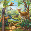 Ravensburger Zvířata v zoo lese nebo v domě 3 x 49 dielov