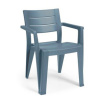 Keter Julie Modrá plastová záhradná stolička