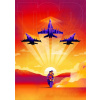 CUKROVÁ TLAČ jedlý obrázok na tortu Cukrová hmota TOP GUN Maverick Tom Cruise